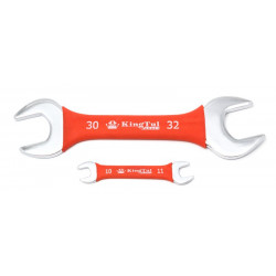 KT-102528k(322528) Ключ рожковый 25х28мм в прорезиненной оплетке KingTul kraft
