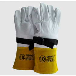 Перчатки защитные кожаные LPG-13 размер 10 ERVolt