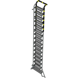 ЛПА-4,3А Лестница приставная алюминиевая (Алюм.конструкции)