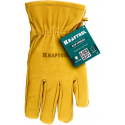 1136-XL Кожаные перчатки KRAFTOOL EXTREM от мех. воздействий, XL