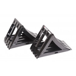 F-TRN37-2 Башмак противооткатный металлический для грузовых а/м с ручкой (длина - 320мм, ширина - 155мм, высота - 190мм), к-т 2шт Forsage