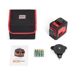 778817 Комплект: лазерный уровень RGK PR-3M + штанга-упор