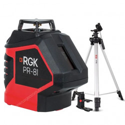 752886 Комплект: лазерный уровень RGK PR-81 + штатив RGK LET-170 кронштейн RGK K-7