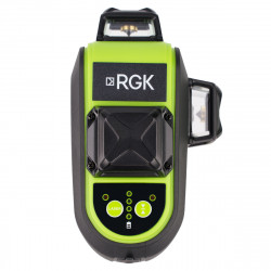 753111 Комплект: лазерный уровень RGK PR-3G + штатив RGK LET-150 приемник RGK LD-9 рейка RGK LR-2