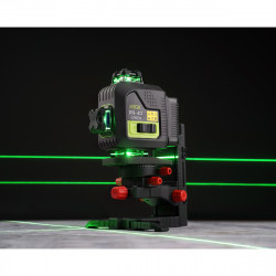 756839 Лазерный уровень RGK PR-4D Green с зеленым лучом