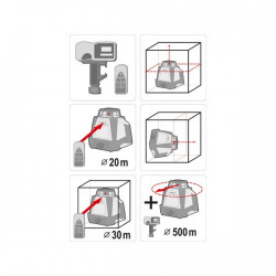 YT-30430 Лазерный нивелир (30м) 