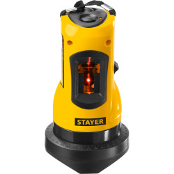 34960-1 STAYER SLL-1 нивелир лазерный, 10м, точн. +/-0,5 мм/м,  штатив, сумка