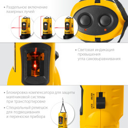 34960-1 STAYER SLL-1 нивелир лазерный, 10м, точн. +/-0,5 мм/м,  штатив, сумка