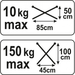 YT-5555 Опорный металлический штатив 