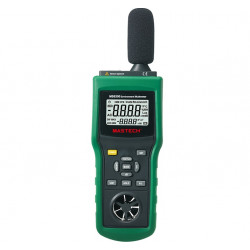 MS6300 тестер параметров окружающей среды многофункциональный (темп., влажность, освещенность, скорость/поток воздуха, уровень шума) Mastech