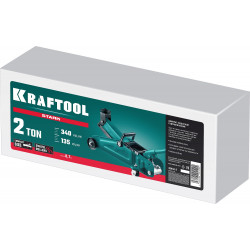 43453-2 KRAFTOOL STARK 2т 135-340мм подкатной домкрат для легковых а/м