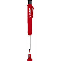 06311-3 Автоматический строительный карандаш ЗУБР, красный, HB, 6 сменных грифелей, АСК, серия Профессионал