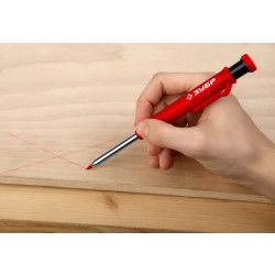 06313-3 Сменные грифели для автоматического строительного карандаша ЗУБР, 6шт красные, серия Профессионал