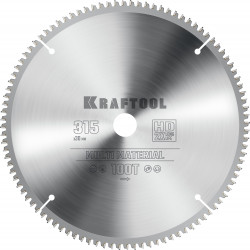 36953-315-30 KRAFTOOL Multi Material 315х30мм 100Т, диск пильный по алюминию
