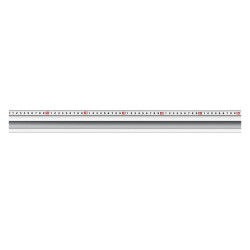34275-60 KRAFTOOL KRAFT-LINE, 0.6 м, усиленная алюминиевая линейка со стальной направляющей