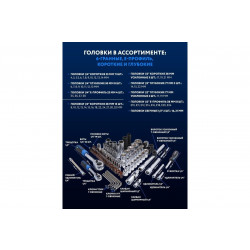 F-41082-5 PREMIUM Набор инструментов 108+6пр.1/4''1/2''(6гр.)+(гол.-бита1/4'':T40 Forsage