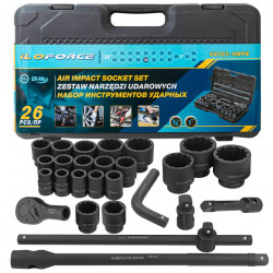 IF-68262-9MPB Набор инструментов ударных 26пр, 3/4