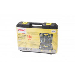 WMC-20104 Набор инструментов 104пр. 1/4''(6гр)(5-13мм) WMC TOOLS