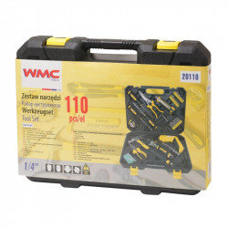 WMC-20110 Набор инструментов 110пр. 1/4''(6гр)(5-13мм) WMC TOOLS