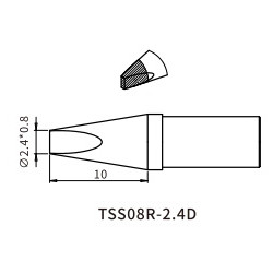 Жало Quick TSS08R-2.4D