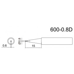 Жало Bakon 600M-T-0.8D