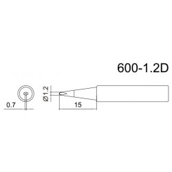 Жало Bakon 600M-T-1.2D