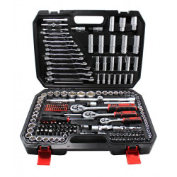 FK-38841 Набор инструментов 216пр. 1/4''3/8''1/2''(6гр.)(4-32мм) FORCEKRAFT