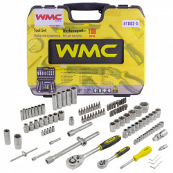 WMC-41082-5 Набор инструментов 108пр. 1/2'', 1/4'' (6гр.)(4-32мм) WMC TOOLS