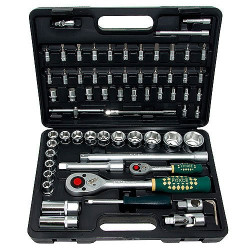 4682 1/4'' 1/2'' Набор инструментов 68 пр. 6-гран. ''SL'' FORCE