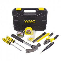 WMC-1055 Набор инструментов 55пр(молоток,плоскогубцы,отвертки,нож,рулетка,расходник) WMC TOOLS