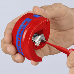 902210BK Труборез BiX® для пластиковых труб и уплотнительных втулок 72 mm KNIPEX