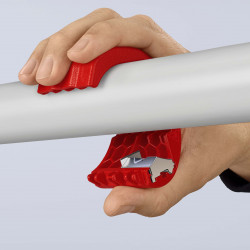 902210BK Труборез BiX® для пластиковых труб и уплотнительных втулок 72 mm KNIPEX