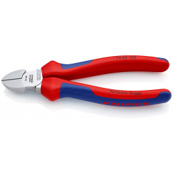 7005160 Бокорезы с 2-комп. рукоятками хромированные 160 mm KNIPEX