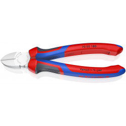 7005180 Бокорезы с 3-комп. рукоятками хромированные 180 mm KNIPEX