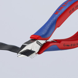 7732130 Бокорезы для электроники с коробчатым шарниром, 130 mm KNIPEX