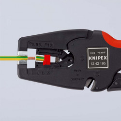 1242195 MultiStrip 10 Автоматический стриппер для удаления изоляции 195 mm KNIPEX