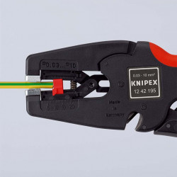 1242195 MultiStrip 10 Автоматический стриппер для удаления изоляции 195 mm KNIPEX