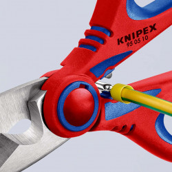 950510SB Ножницы электрика, 2-комп рукоятки, нерж.сталь 56 HRC, 190 mm KNIPEX