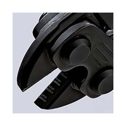 7101200 CoBolt® компактный болторез с пластиковыми рукоятками фосфатир., черного цвета 200 mm KNIPEX