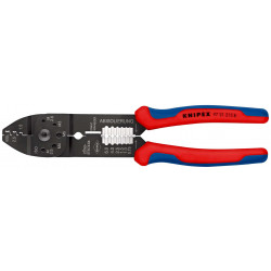 9721215B Пресс-клещи с 2-комп. рукоятками с черной лакировкой 230 mm KNIPEX