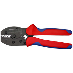 975233 PreciForce® Пресс-клещи с 2-комп. рукоятками вороненые 220 mm KNIPEX