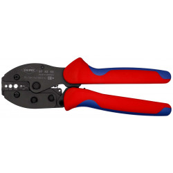 975250 PreciForce® Пресс-клещи с 2-комп. рукоятками вороненые 220 mm KNIPEX