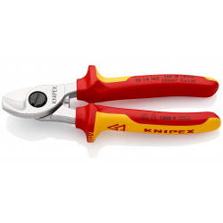 9516165 Кабелерез диэлектрический VDE хромированный 165 mm KNIPEX