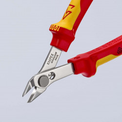 7806125 Electronic Super Knips® VDE с 2-комп. диэлектрическими рукоятками, VDE 125 mm KNIPEX