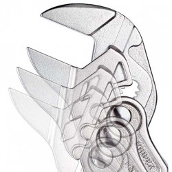 8603150 Клещи переставные-гаечный ключ с пластиковыми рукоятками хромир. 150 mm KNIPEX