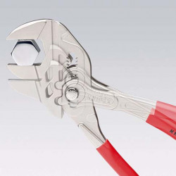 8603150 Клещи переставные-гаечный ключ с пластиковыми рукоятками хромир. 150 mm KNIPEX