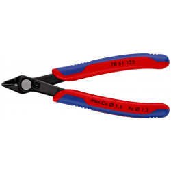 7861125 Electronic Super Knips® с 2-комп. рукоятками вороненые 125 mm KNIPEX