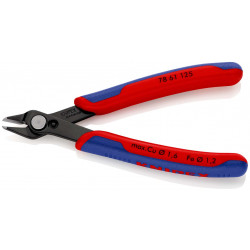 7861125 Electronic Super Knips® с 2-комп. рукоятками вороненые 125 mm KNIPEX