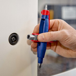 001107 Штифтовый ключ для электрошкафов для стандартных шкафов и систем запирания 145 mm (карта самообслуживания / блистер) KNIPEX