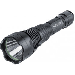 Фонарь 61 092 NPT-P02-18650 CREE LEDх10Вт. Li-ion 2.4А/ч аллюм. проф. Navigator 61092